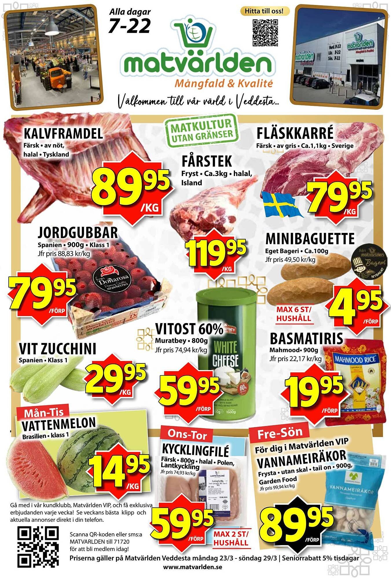 Matvärlden Tensta reklamblad