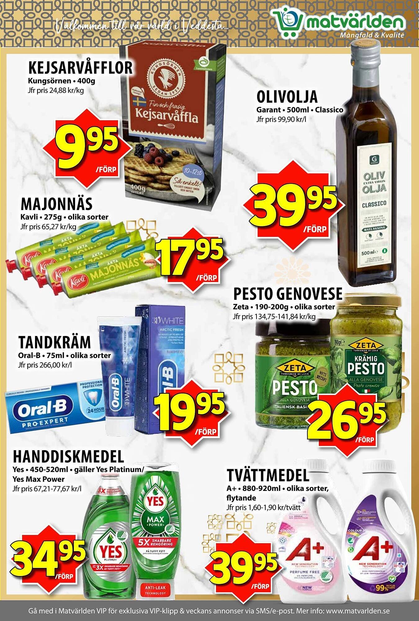 Matvärlden Tensta reklamblad