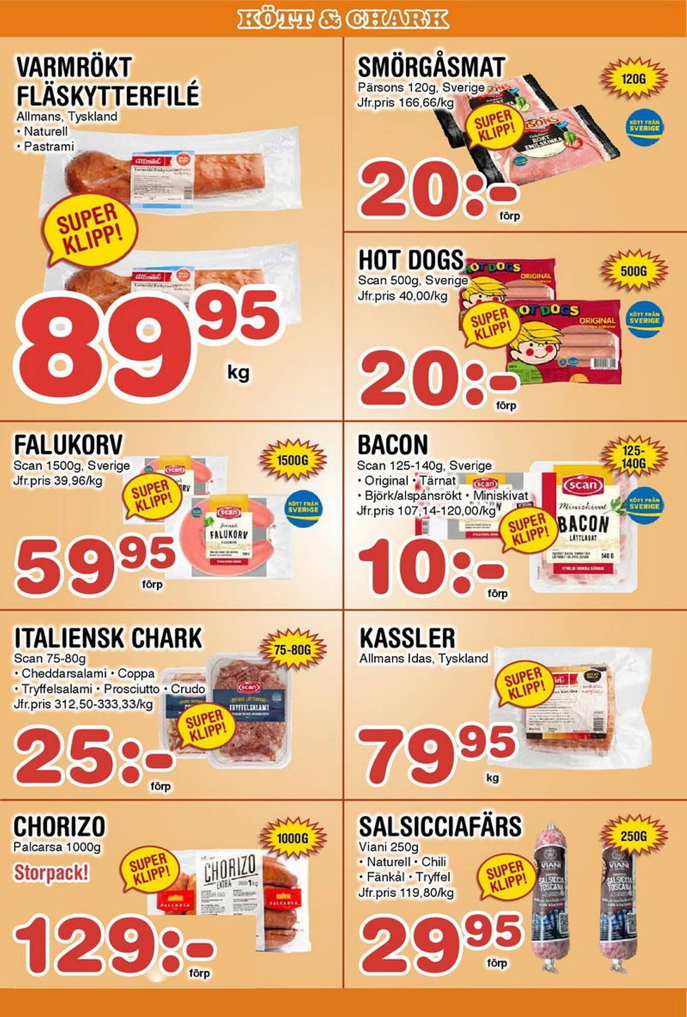 Nya Pulsen reklamblad