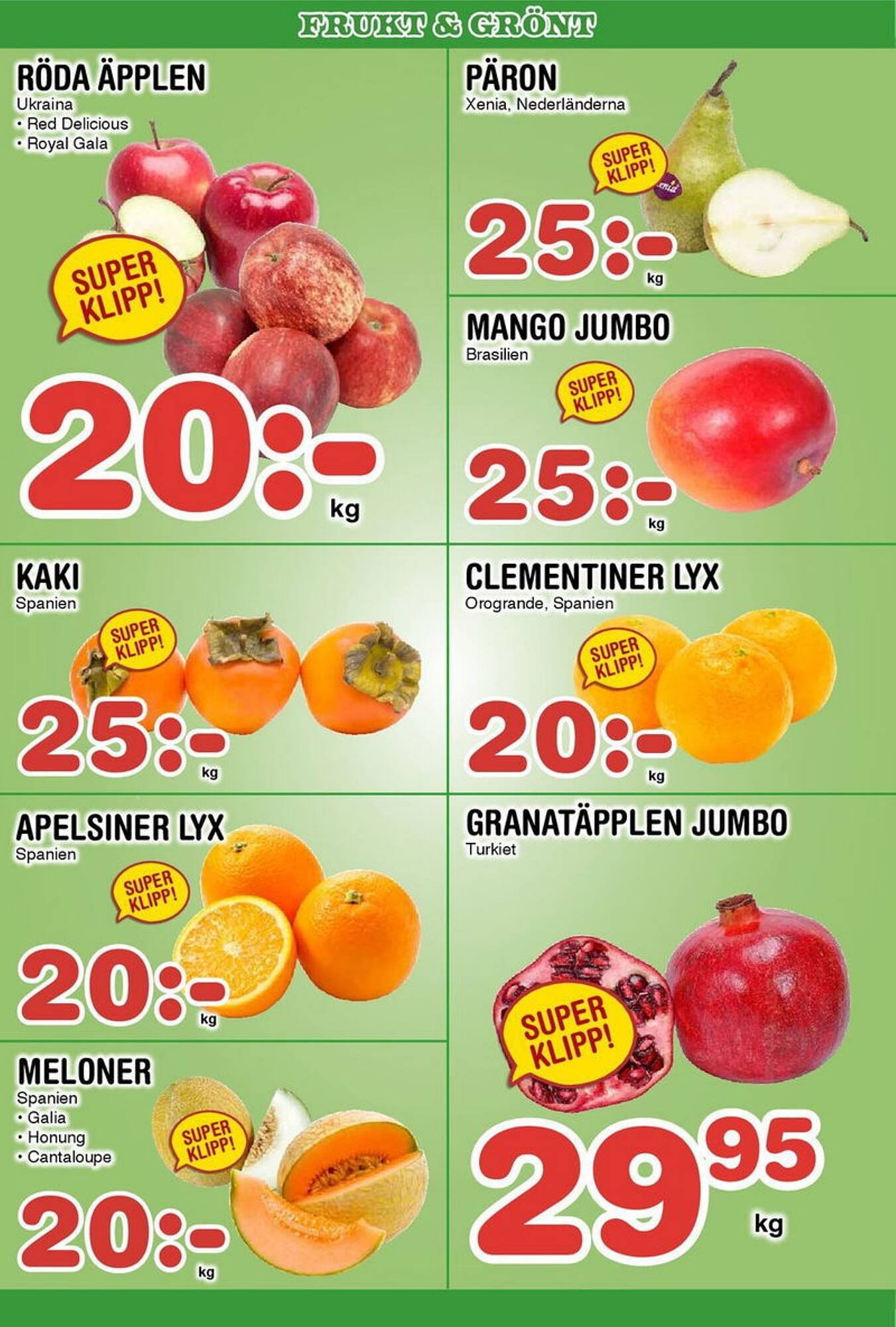 Nya Pulsen reklamblad