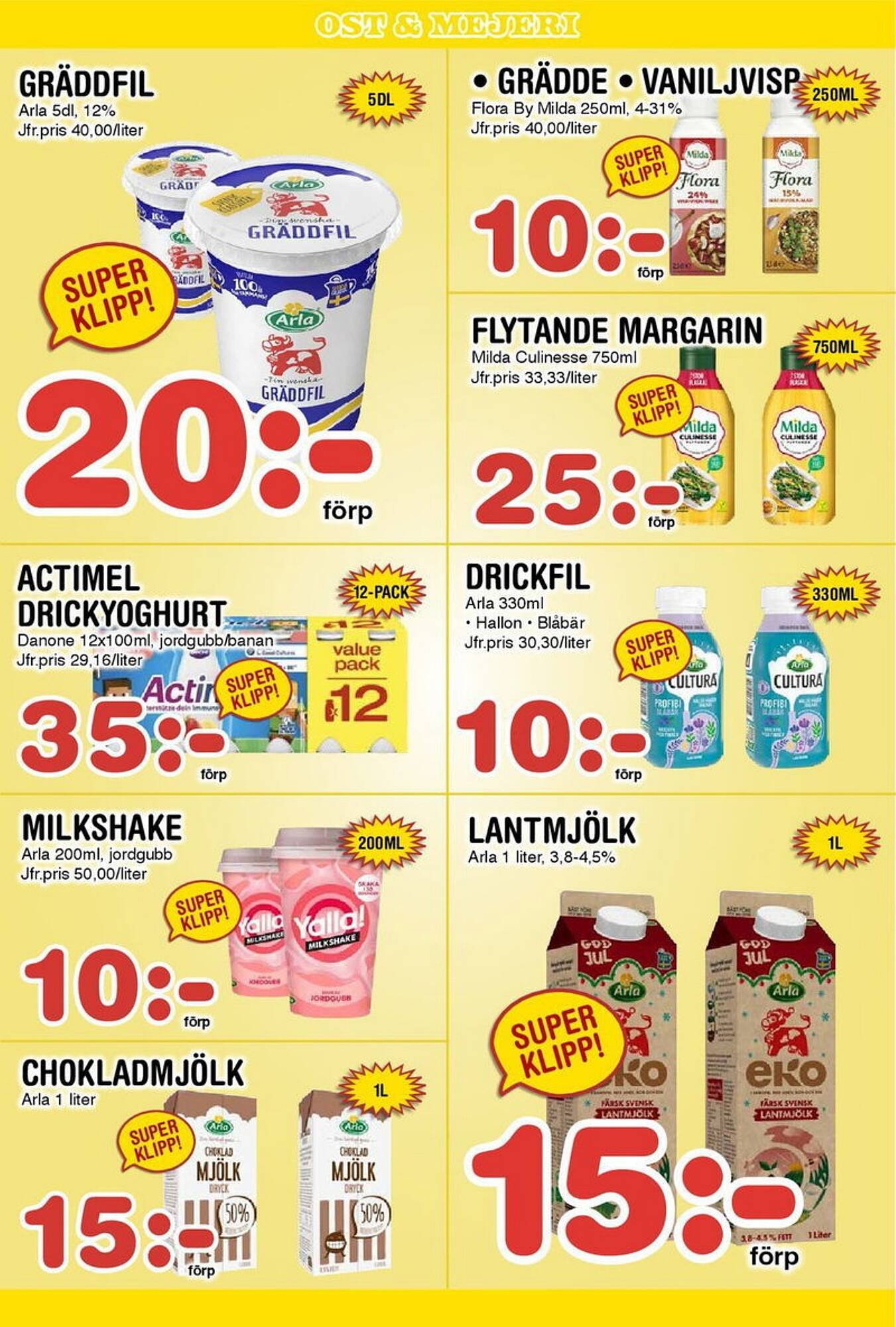 Nya Pulsen reklamblad