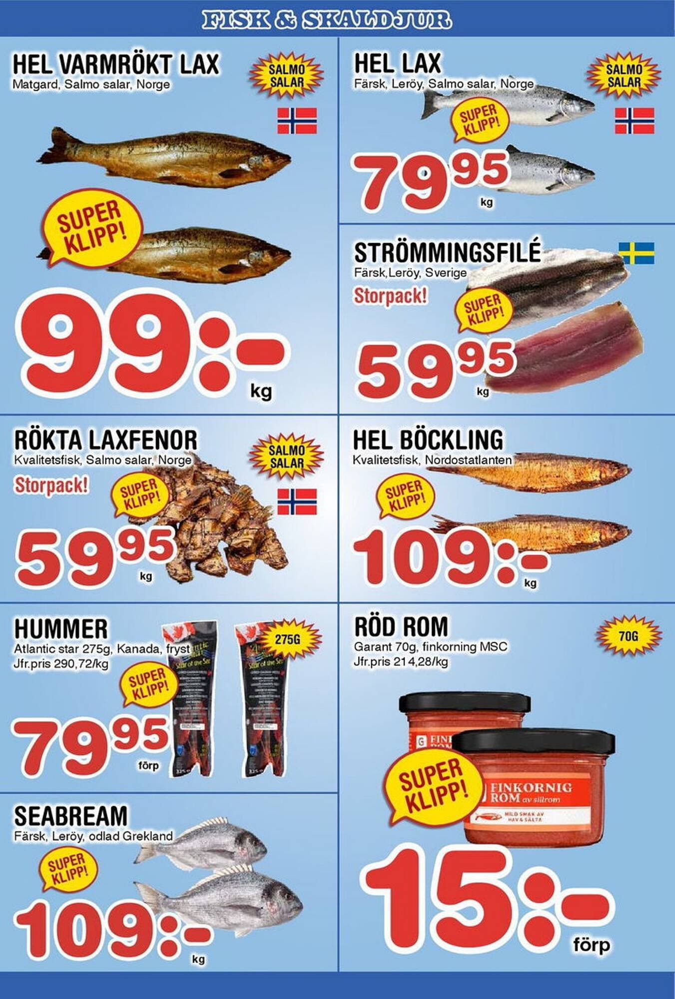 Nya Pulsen reklamblad