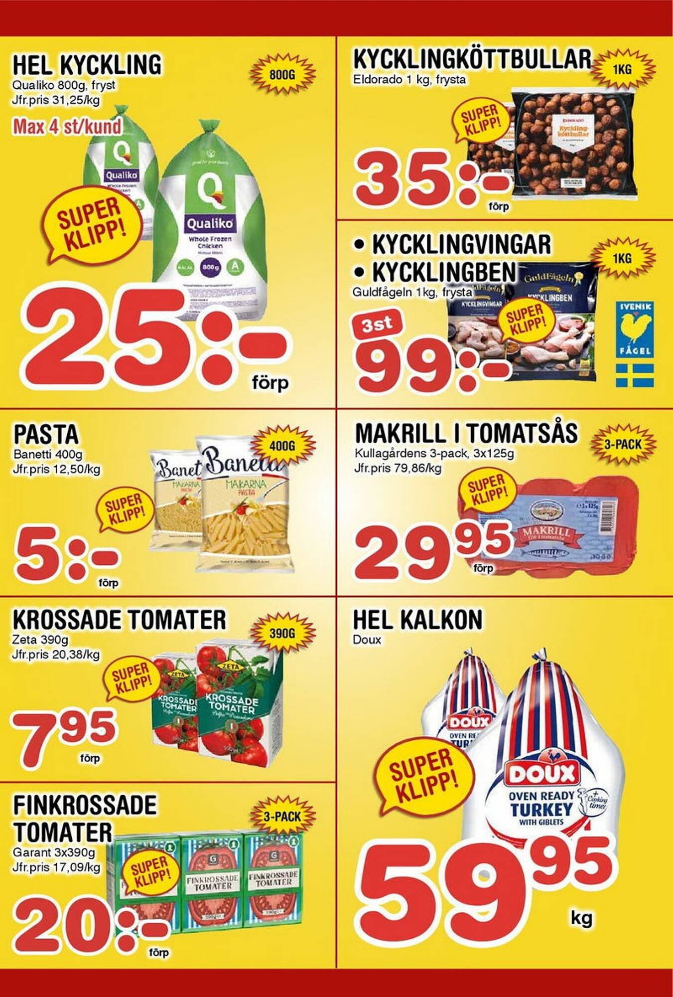 Nya Pulsen reklamblad