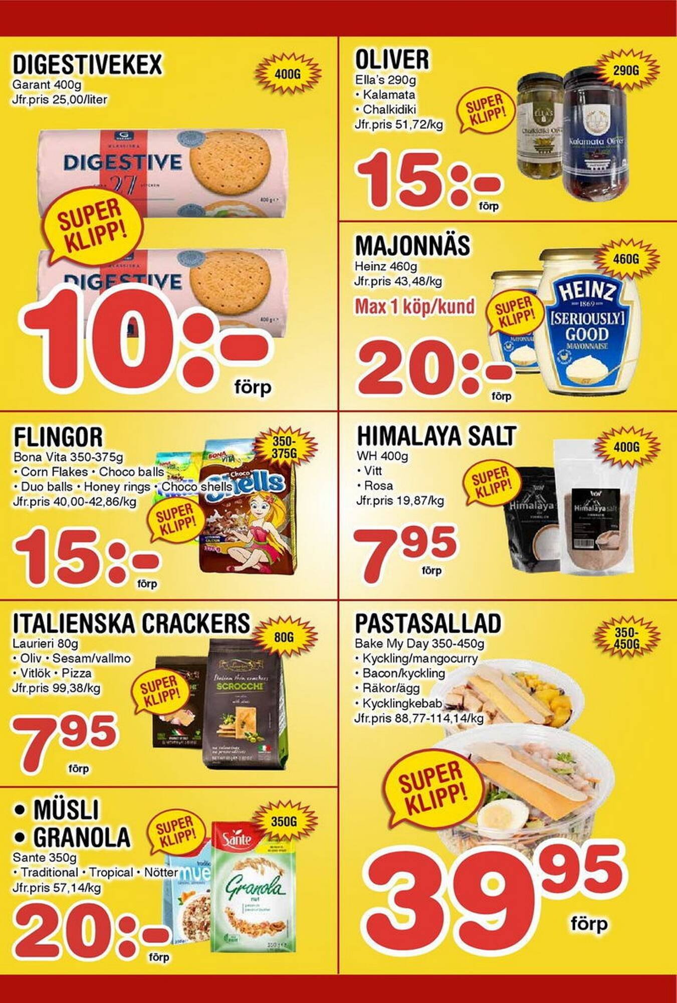 Nya Pulsen reklamblad