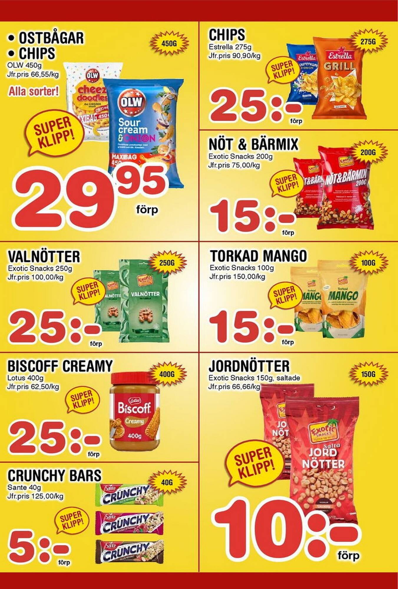 Nya Pulsen reklamblad