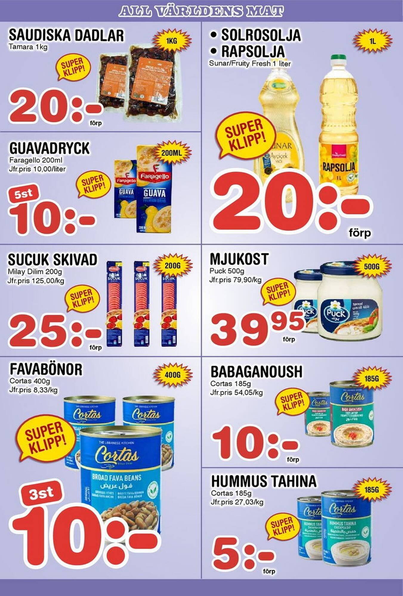 Nya Pulsen reklamblad