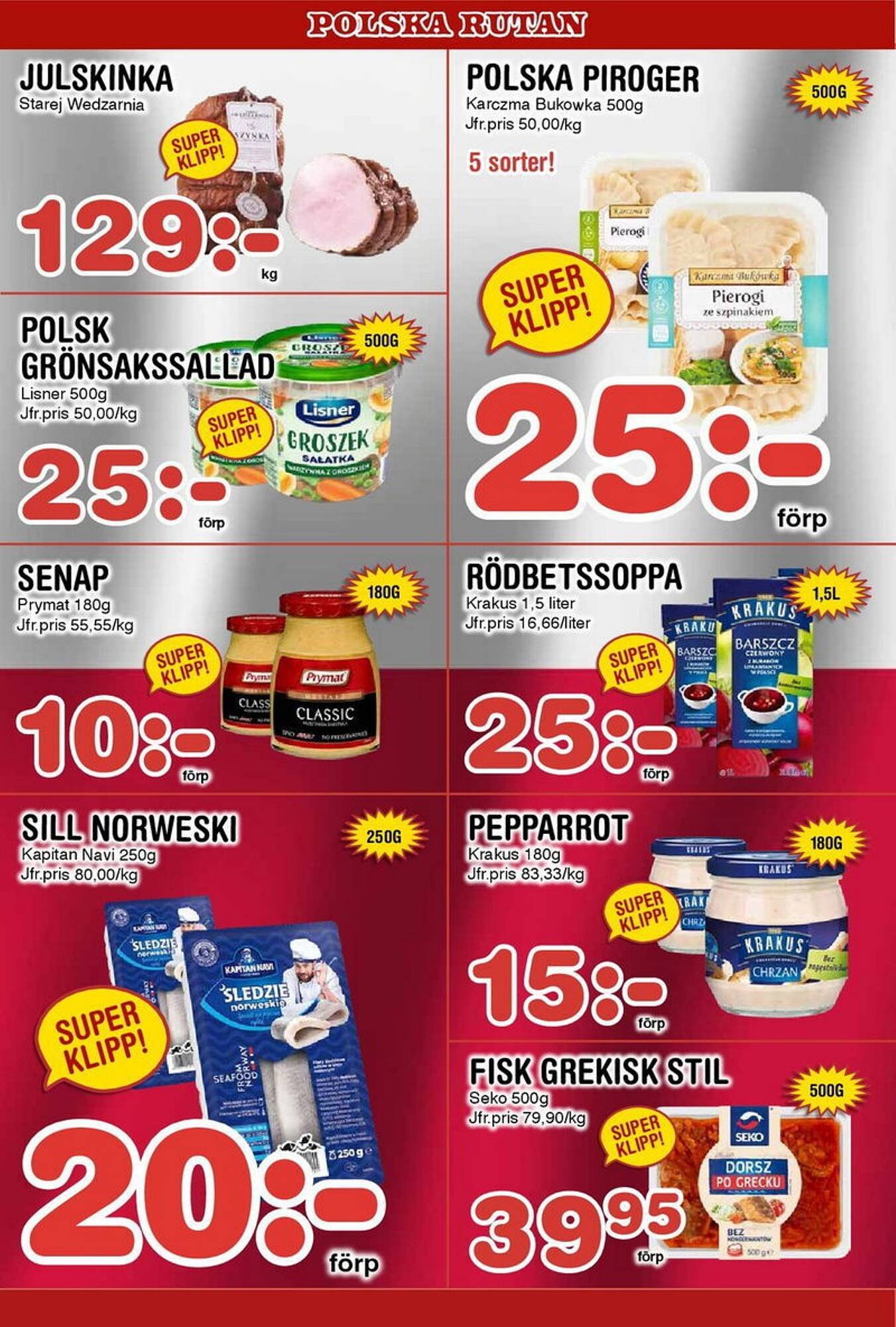 Nya Pulsen reklamblad