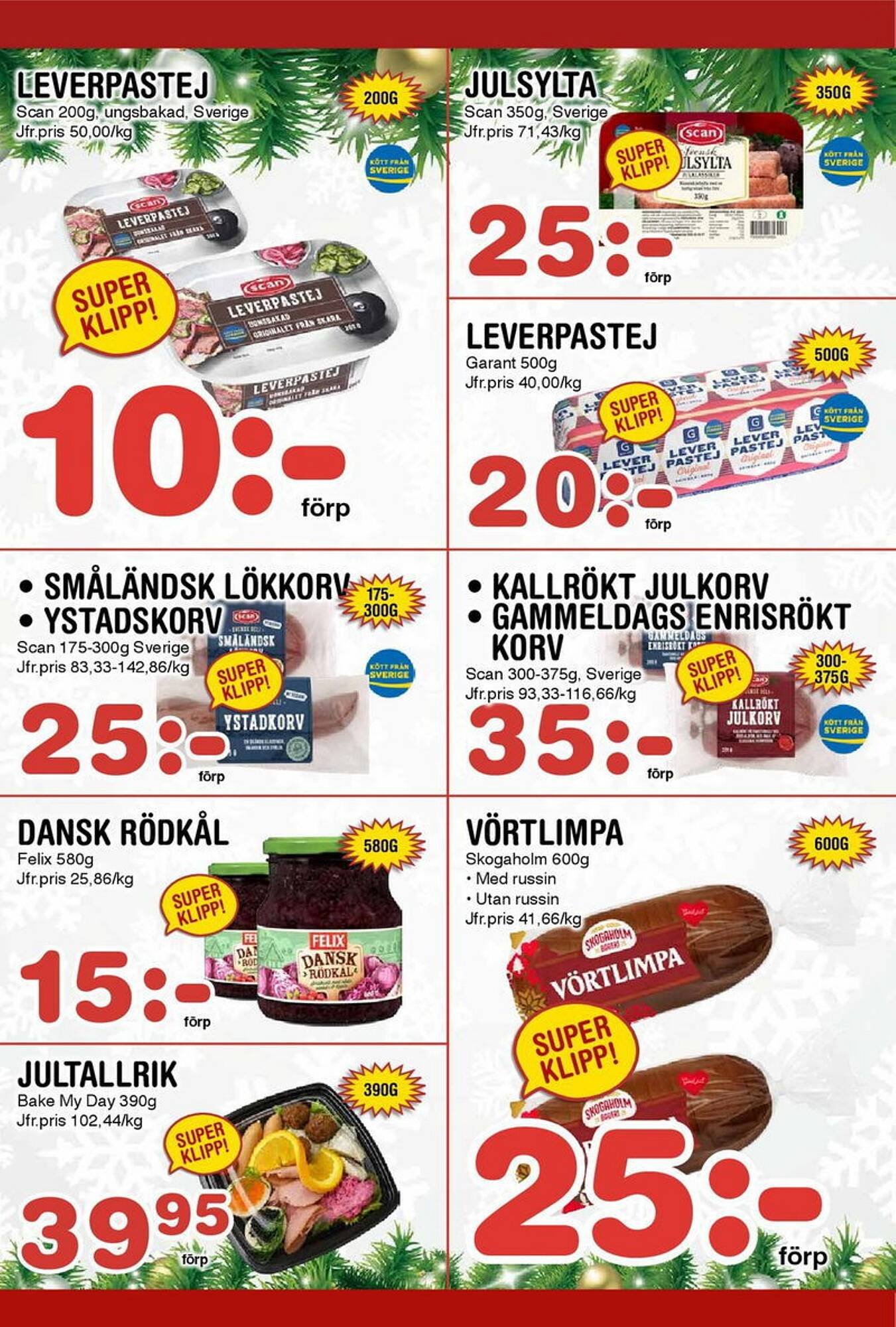 Nya Pulsen reklamblad