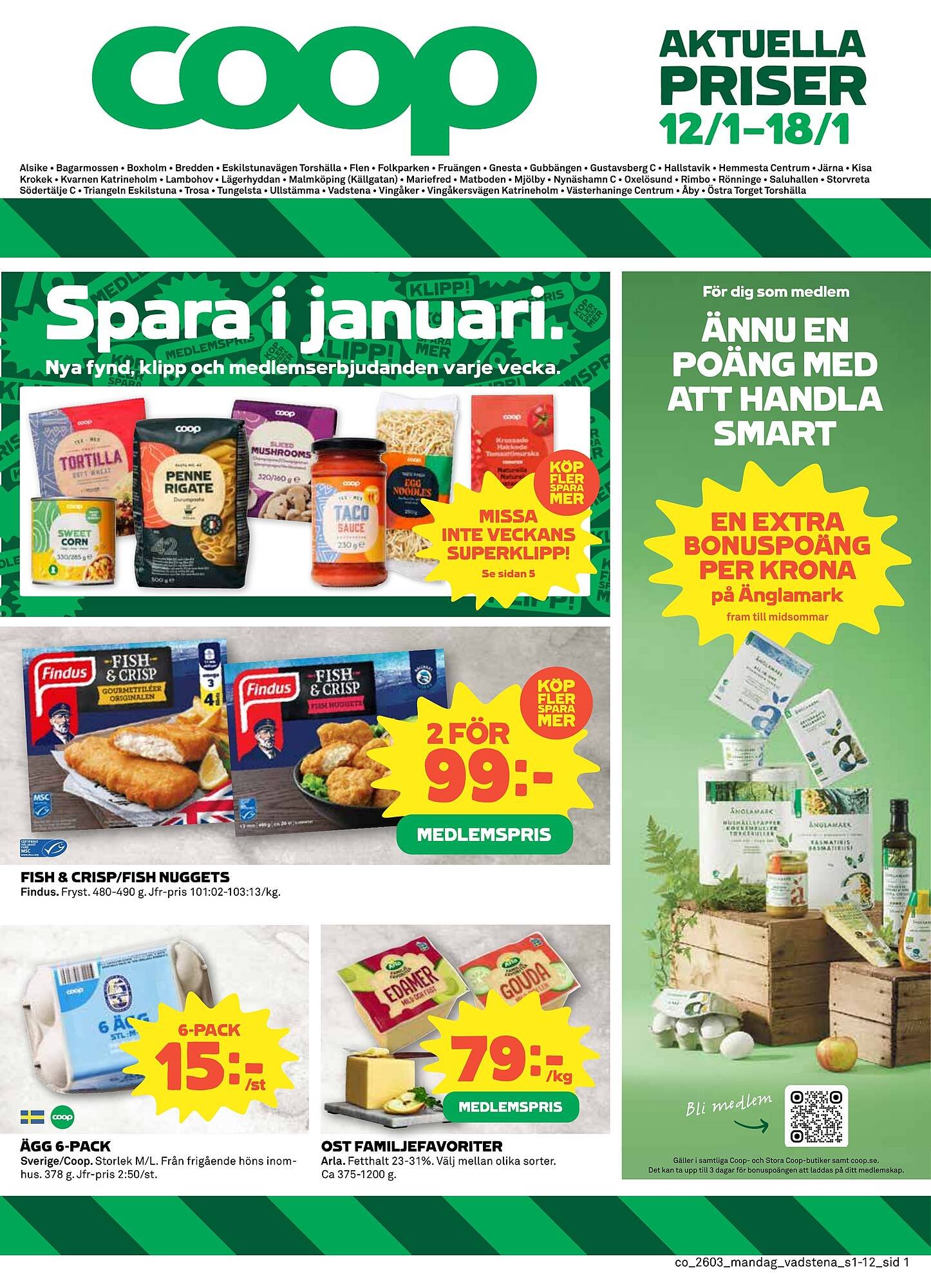 Coop Forum reklamblad