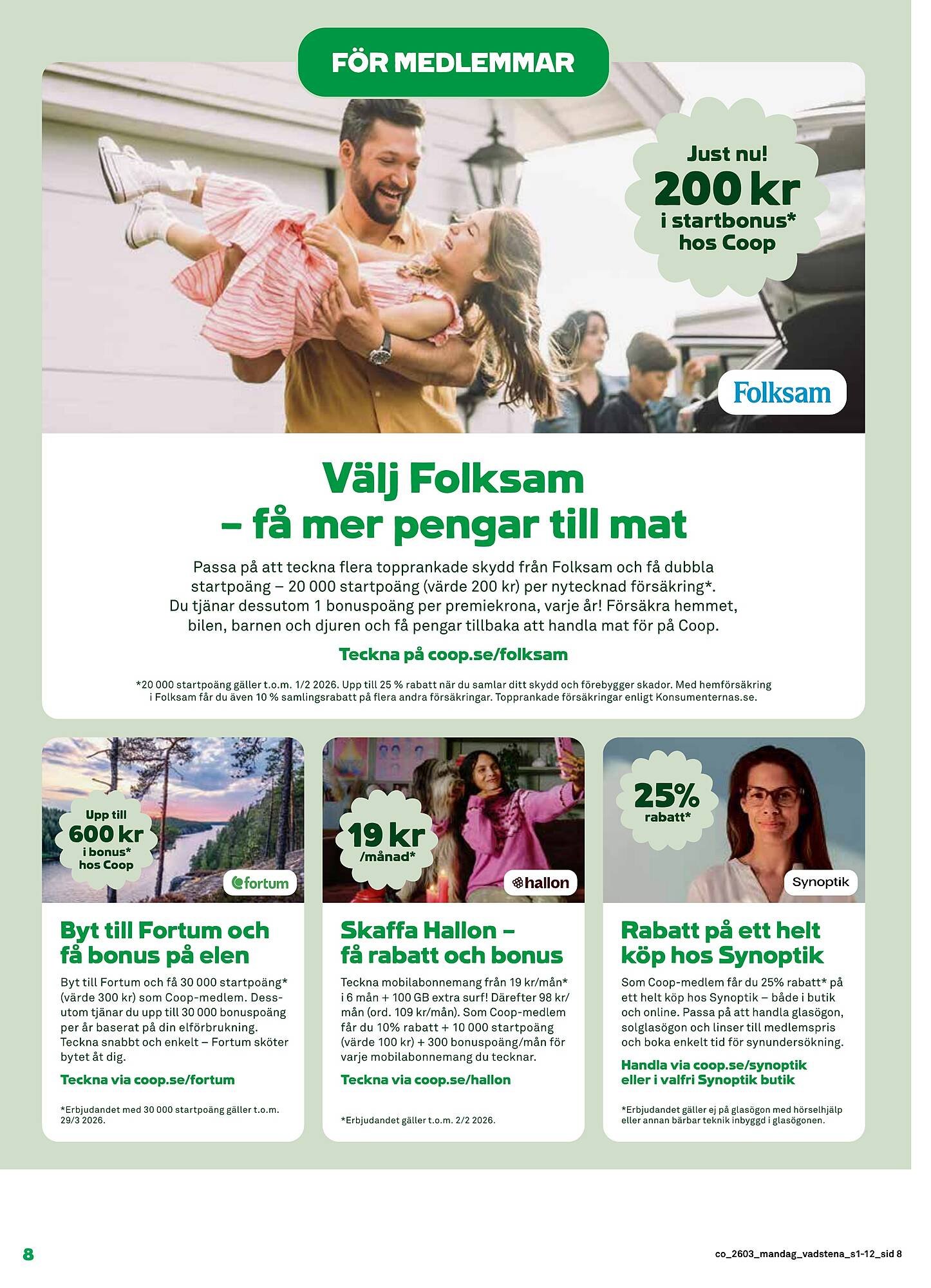 Coop Forum reklamblad