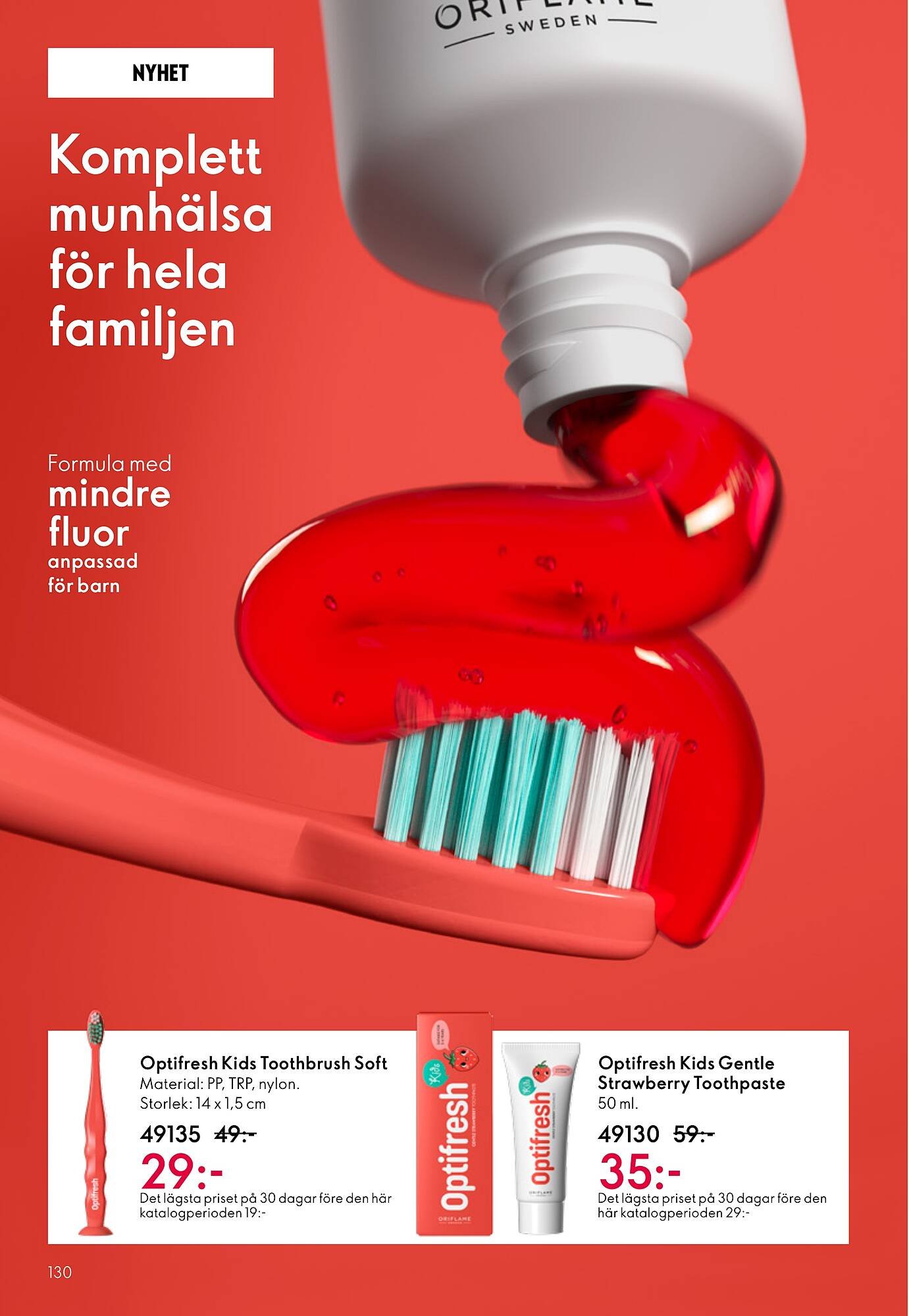 Oriflame reklamblad
