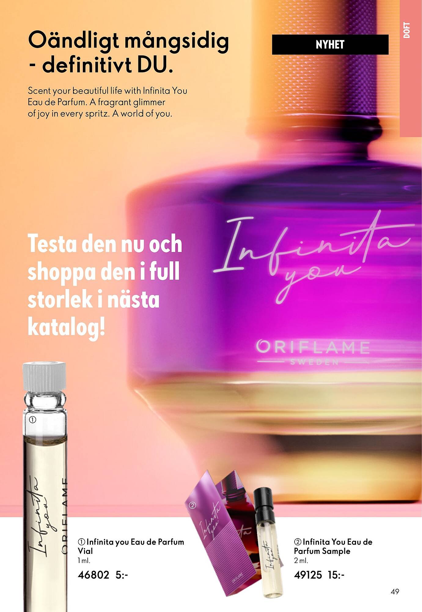 Oriflame reklamblad