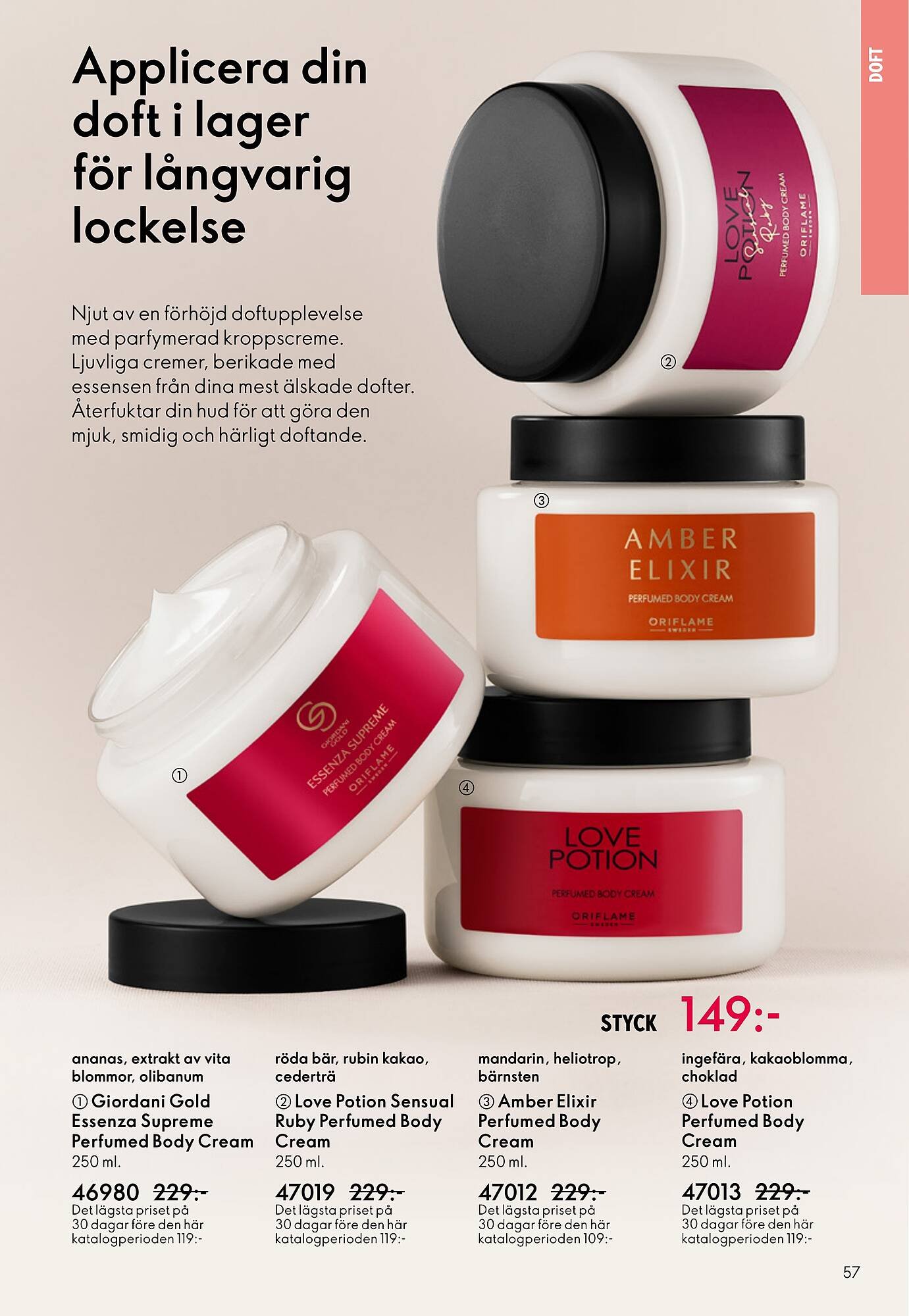 Oriflame reklamblad