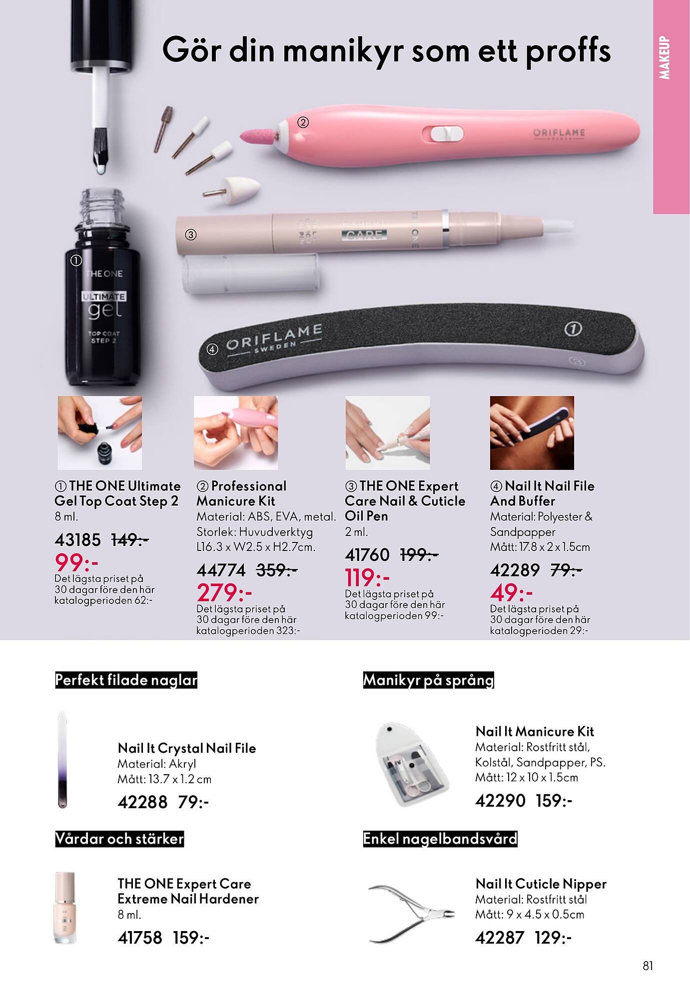 Oriflame reklamblad