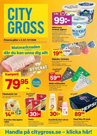 City Gross reklamblad