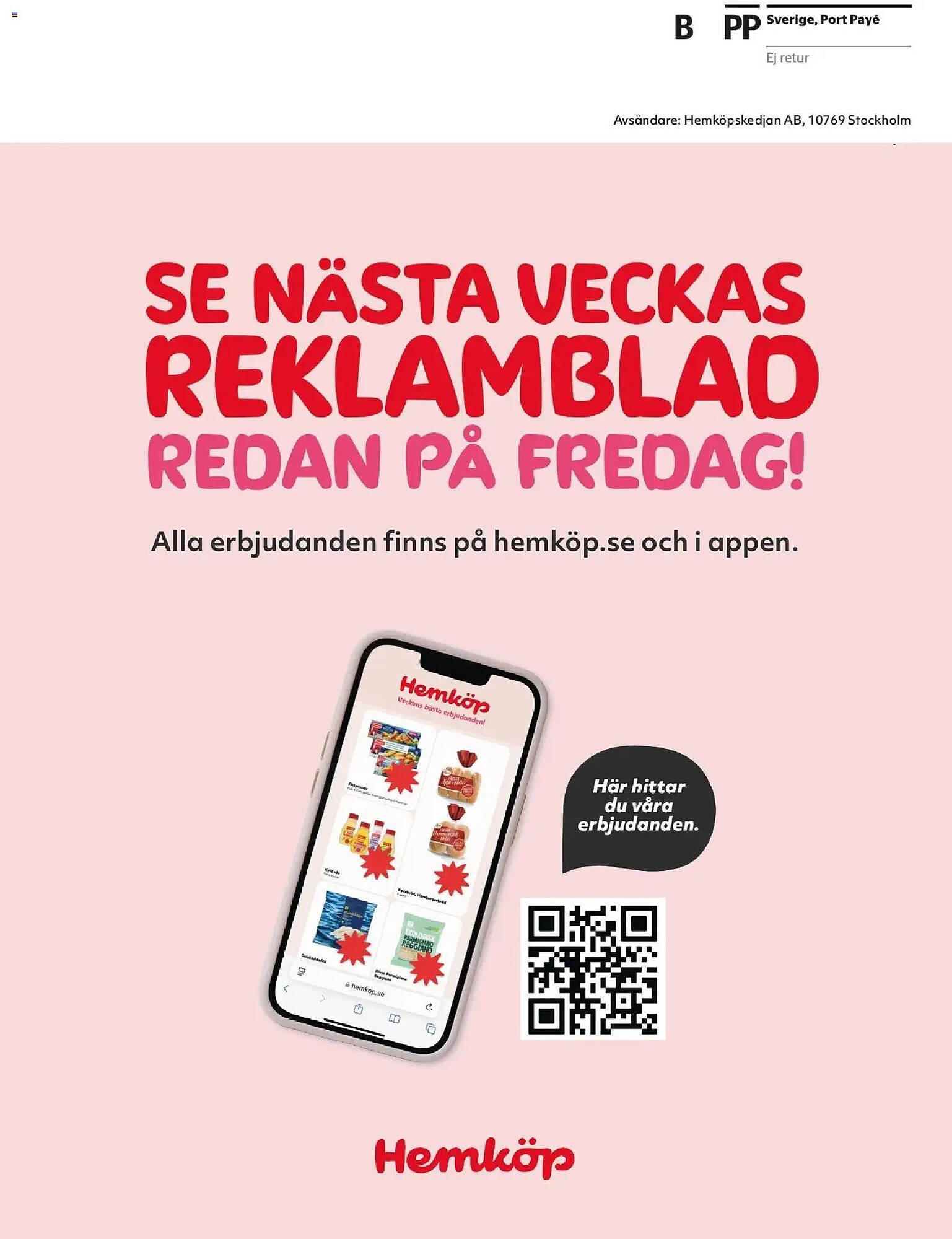 Hemköp reklamblad