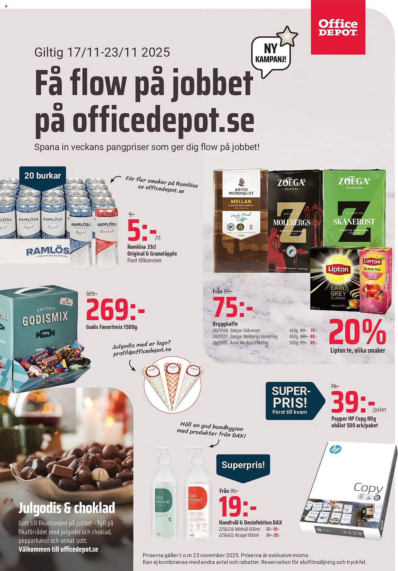 Office Depot reklamblad