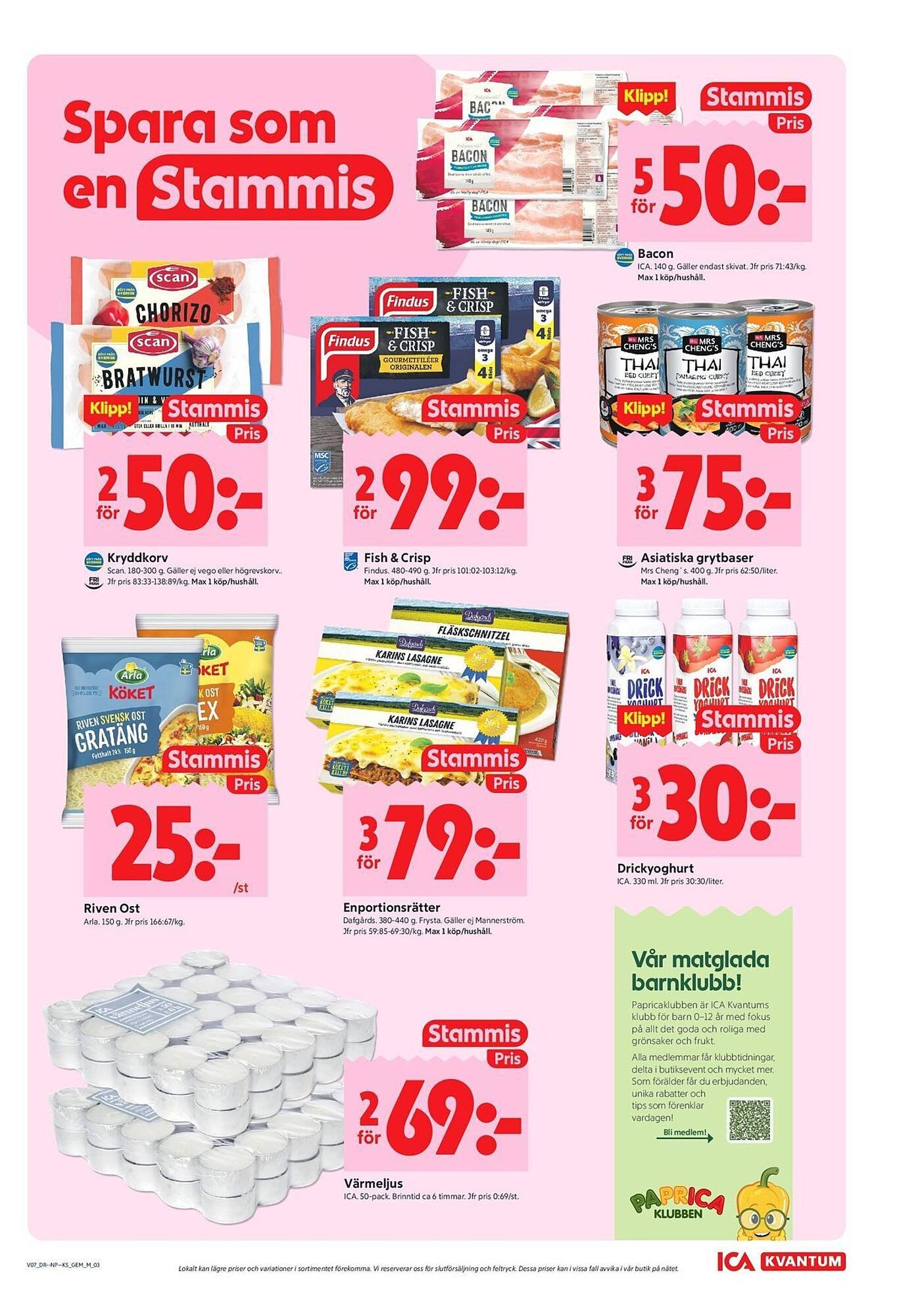ICA Kvantum reklamblad