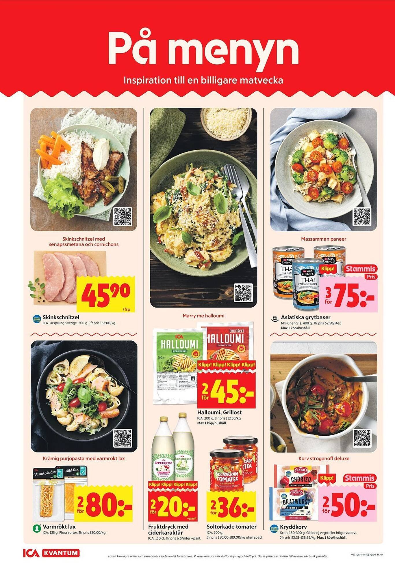 ICA Kvantum reklamblad