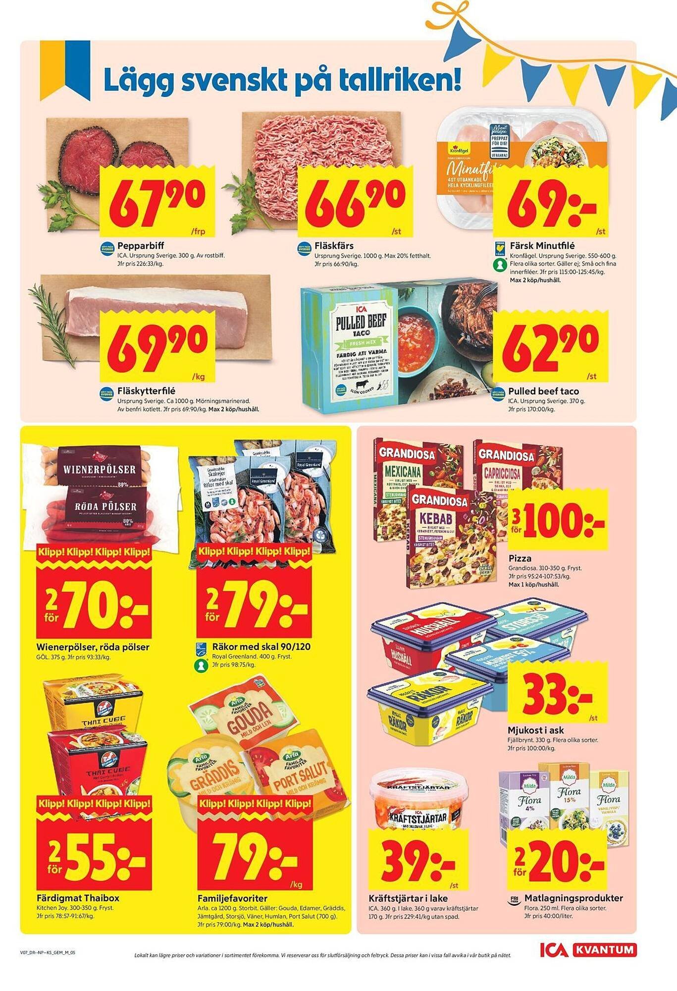 ICA Kvantum reklamblad