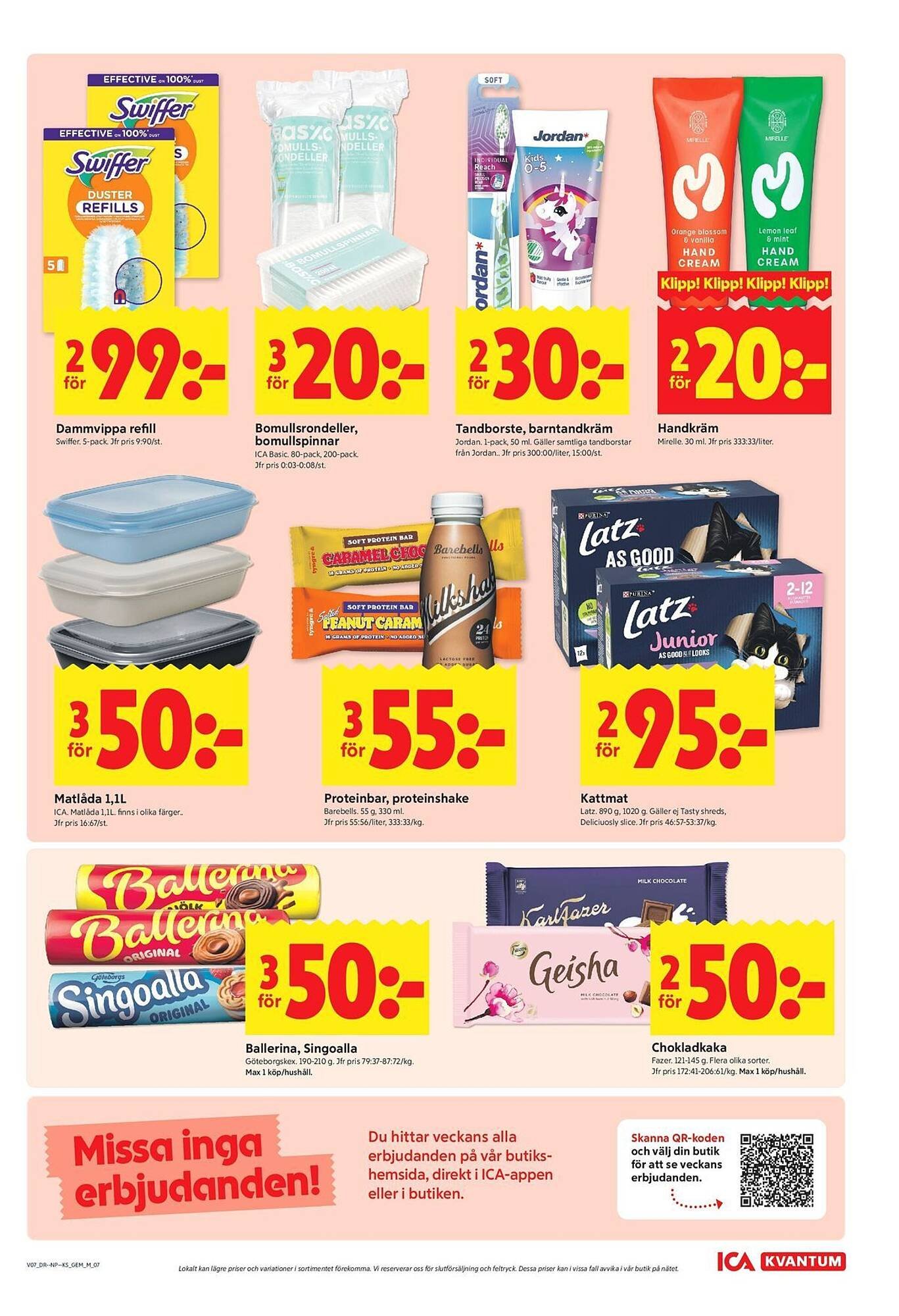 ICA Kvantum reklamblad