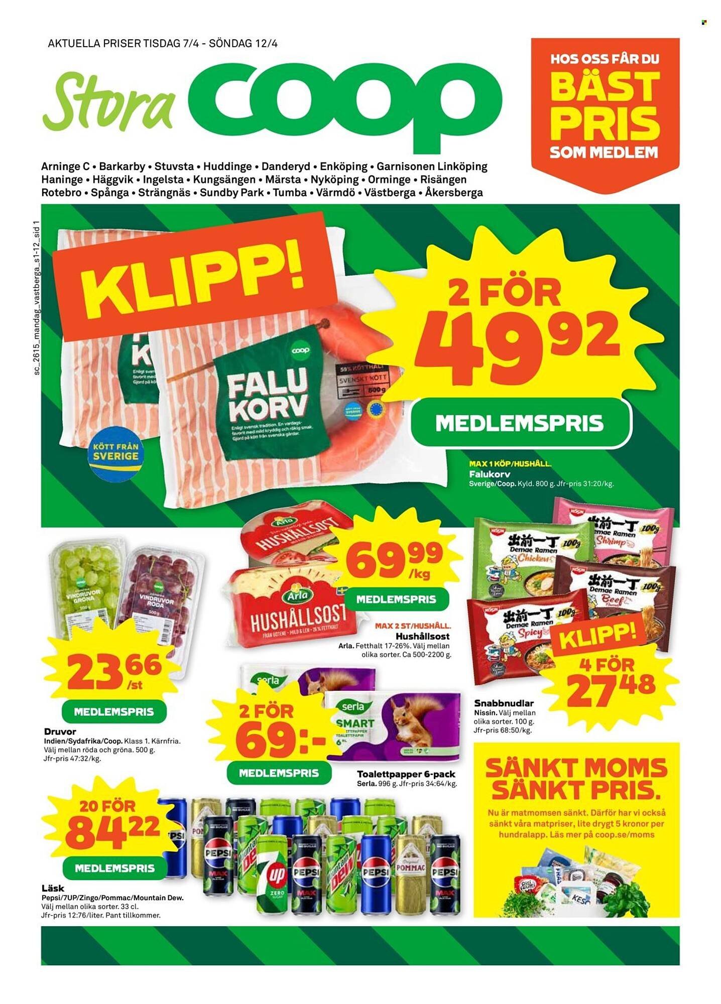 Coop reklamblad