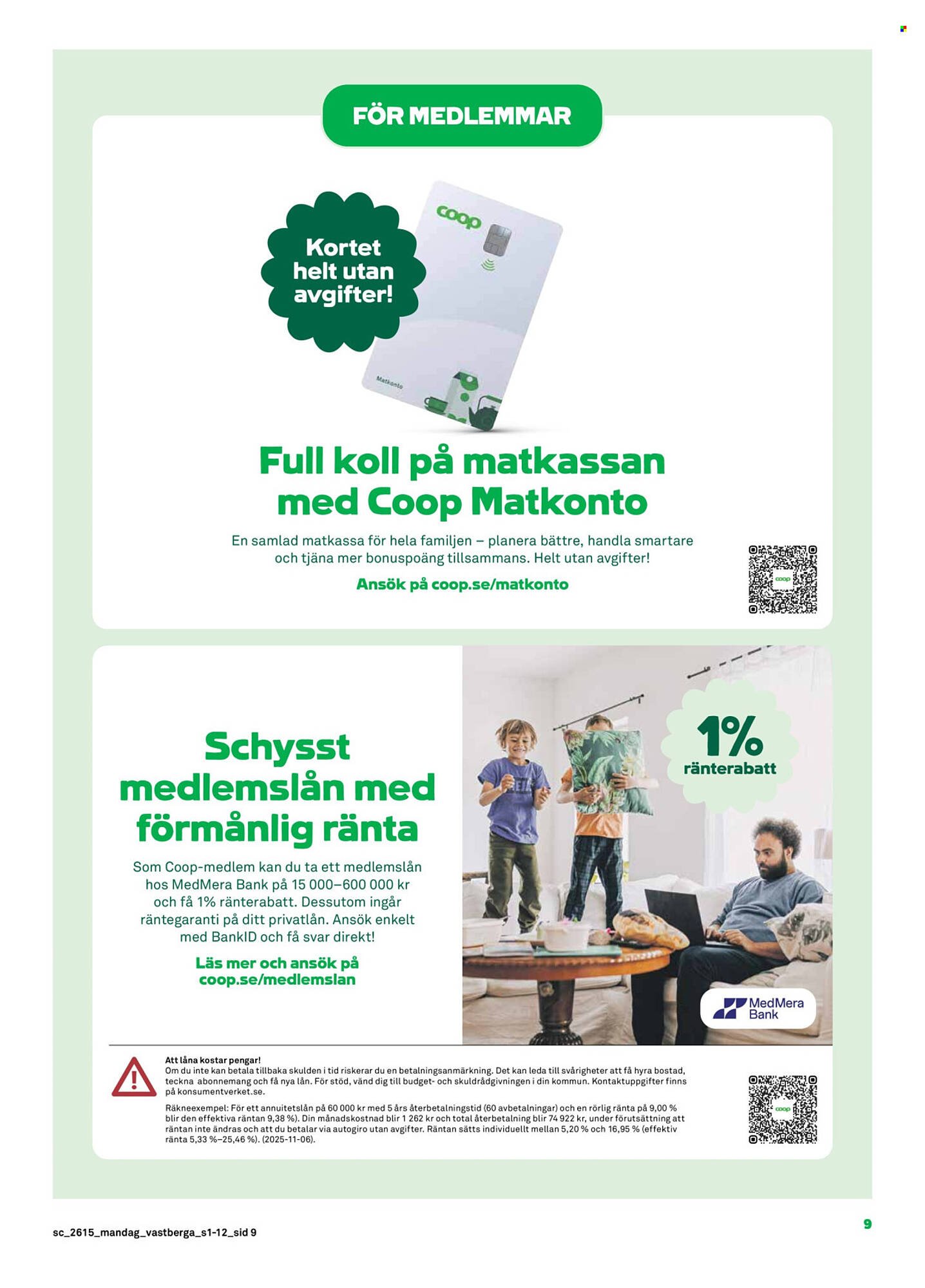 Coop reklamblad