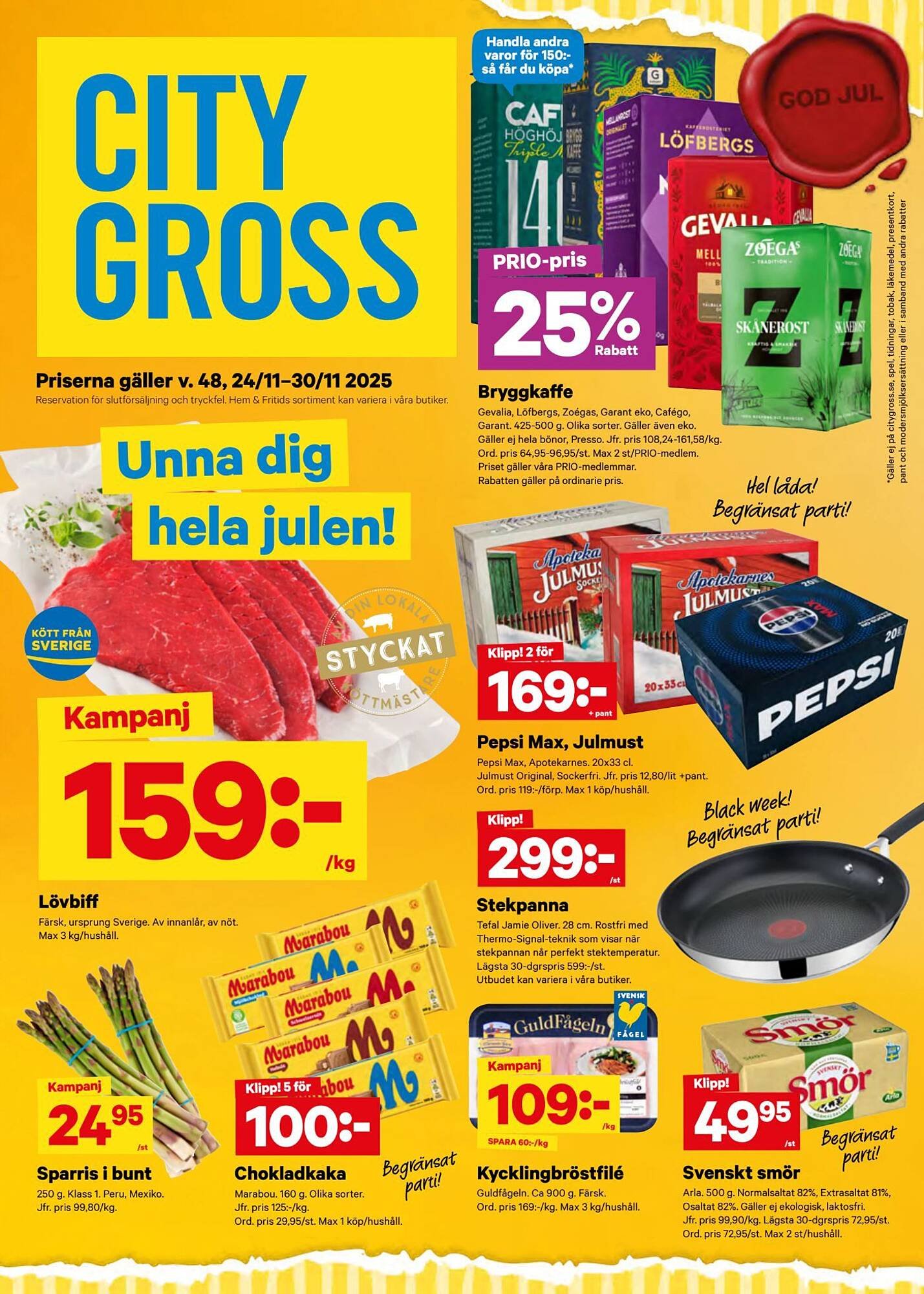 City Gross reklamblad