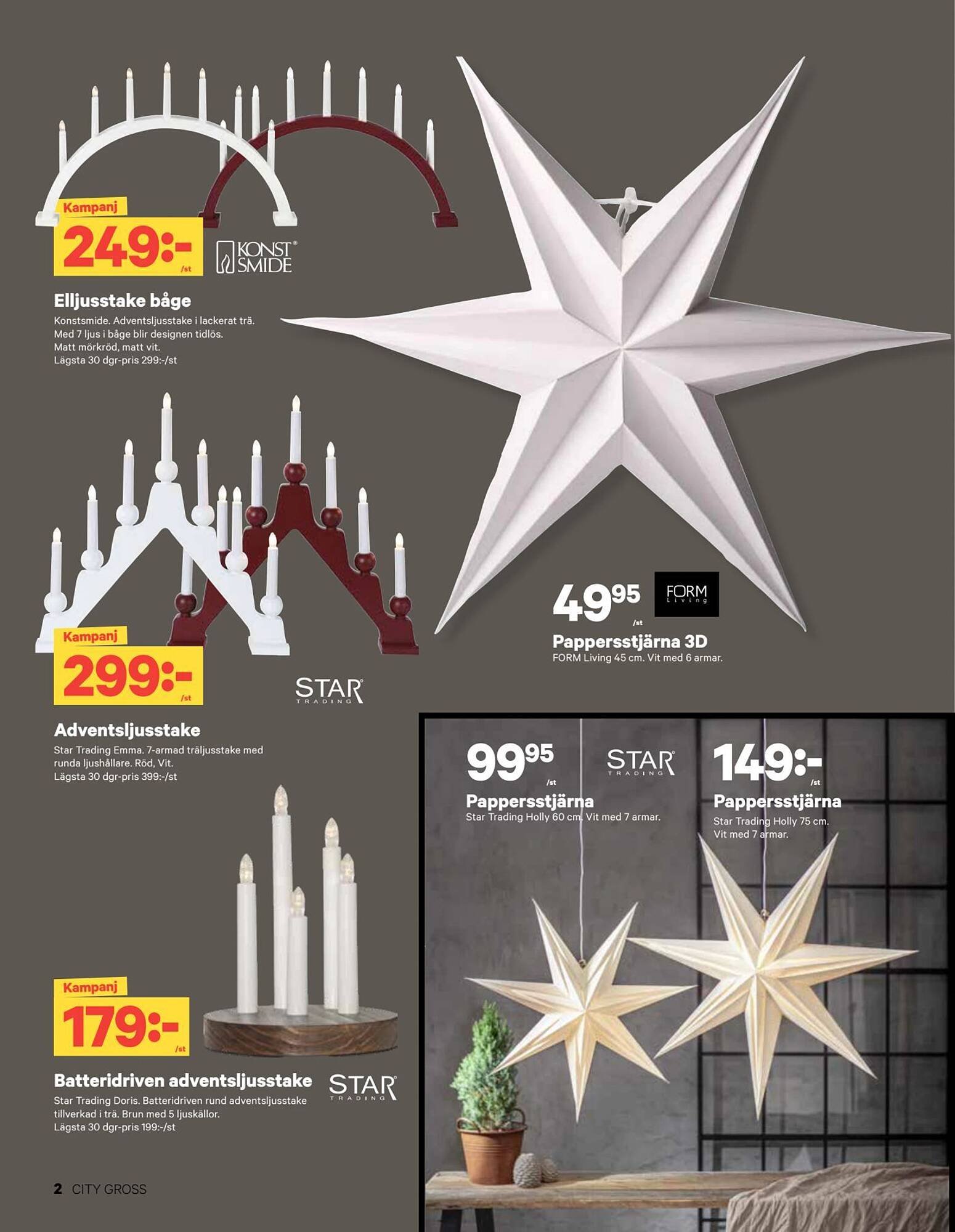 City Gross reklamblad