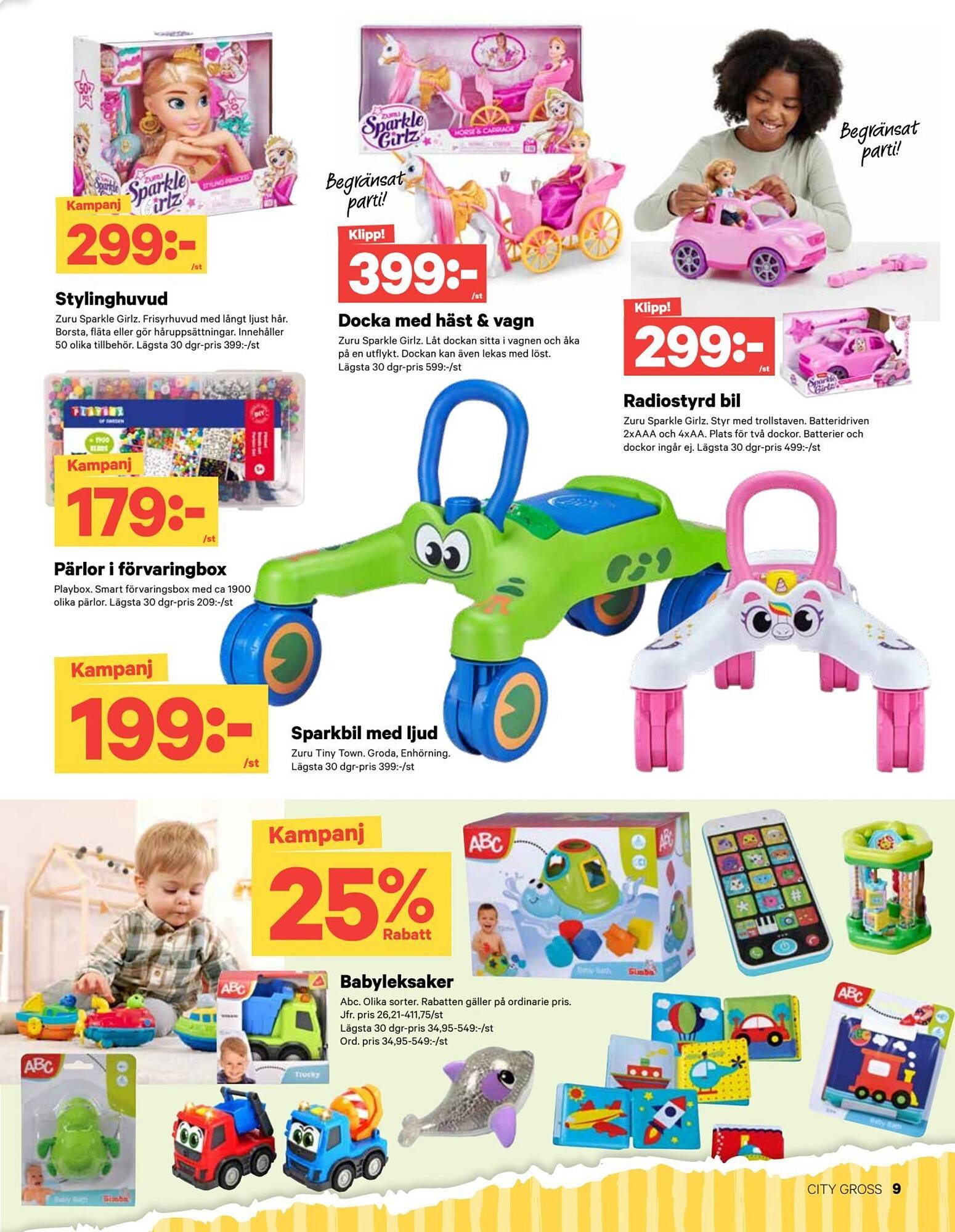 City Gross reklamblad