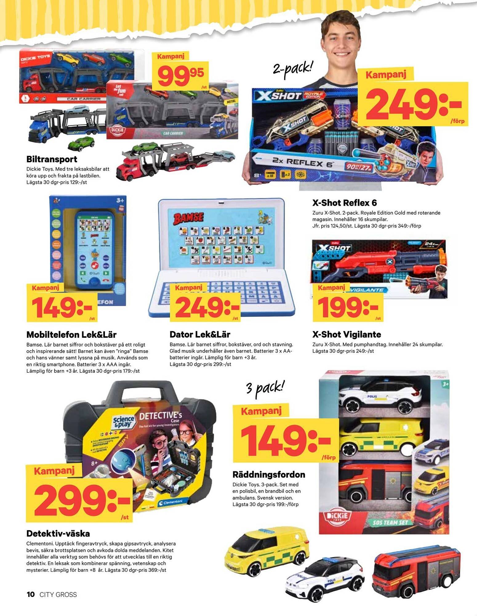 City Gross reklamblad