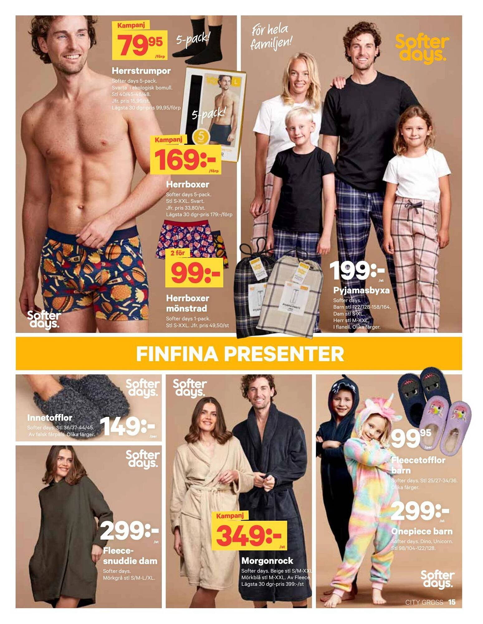 City Gross reklamblad