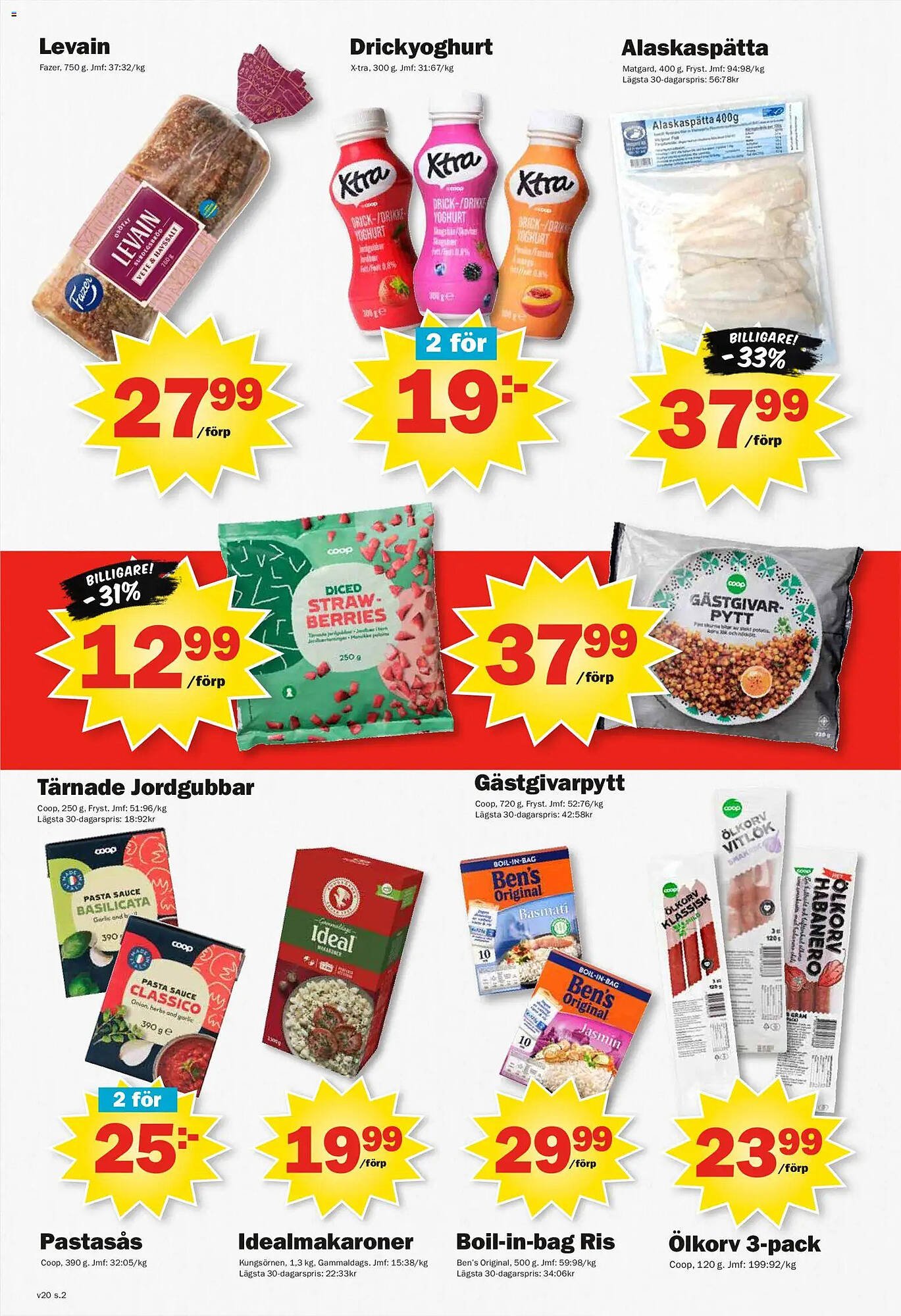Pekås reklamblad