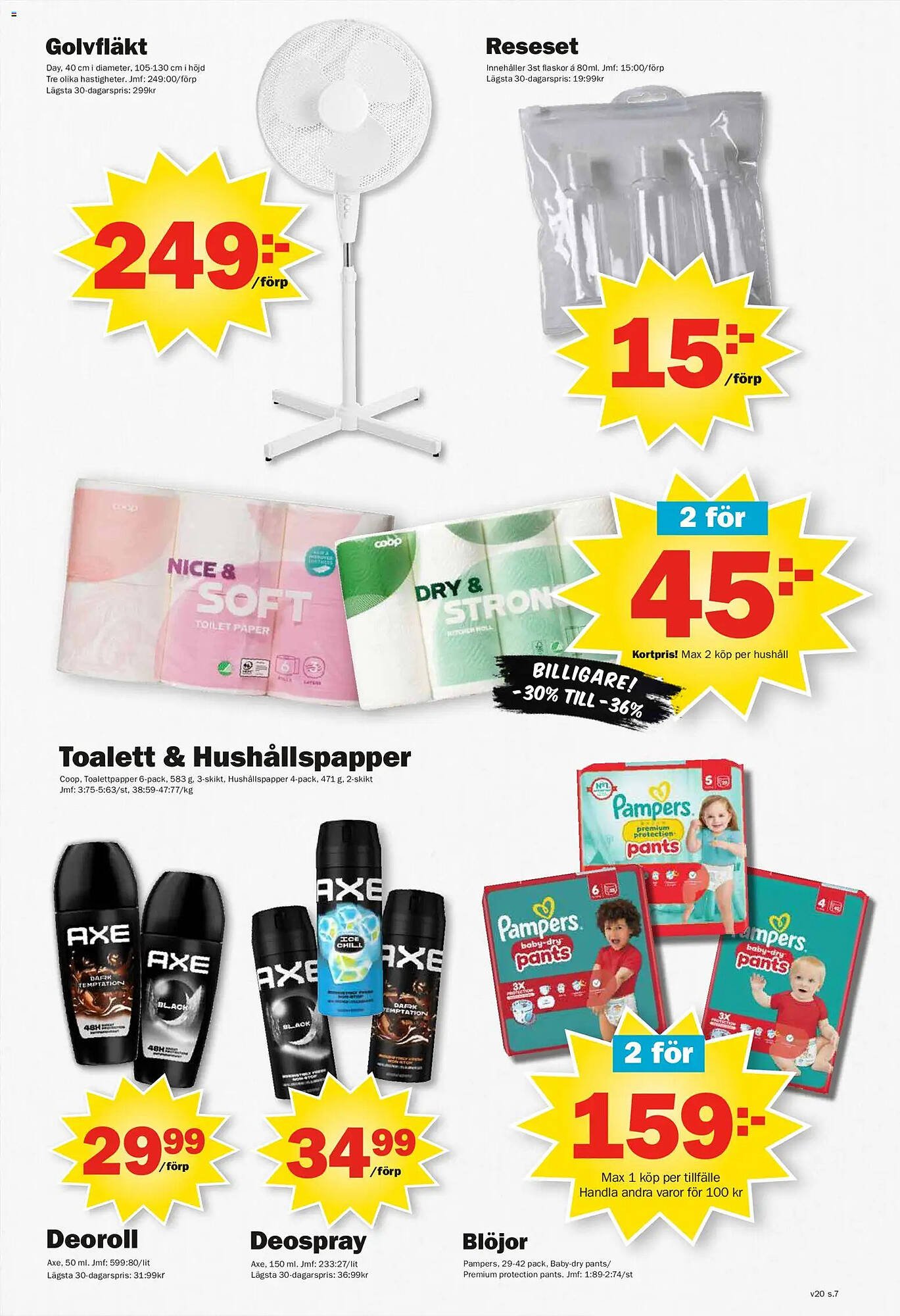 Pekås reklamblad