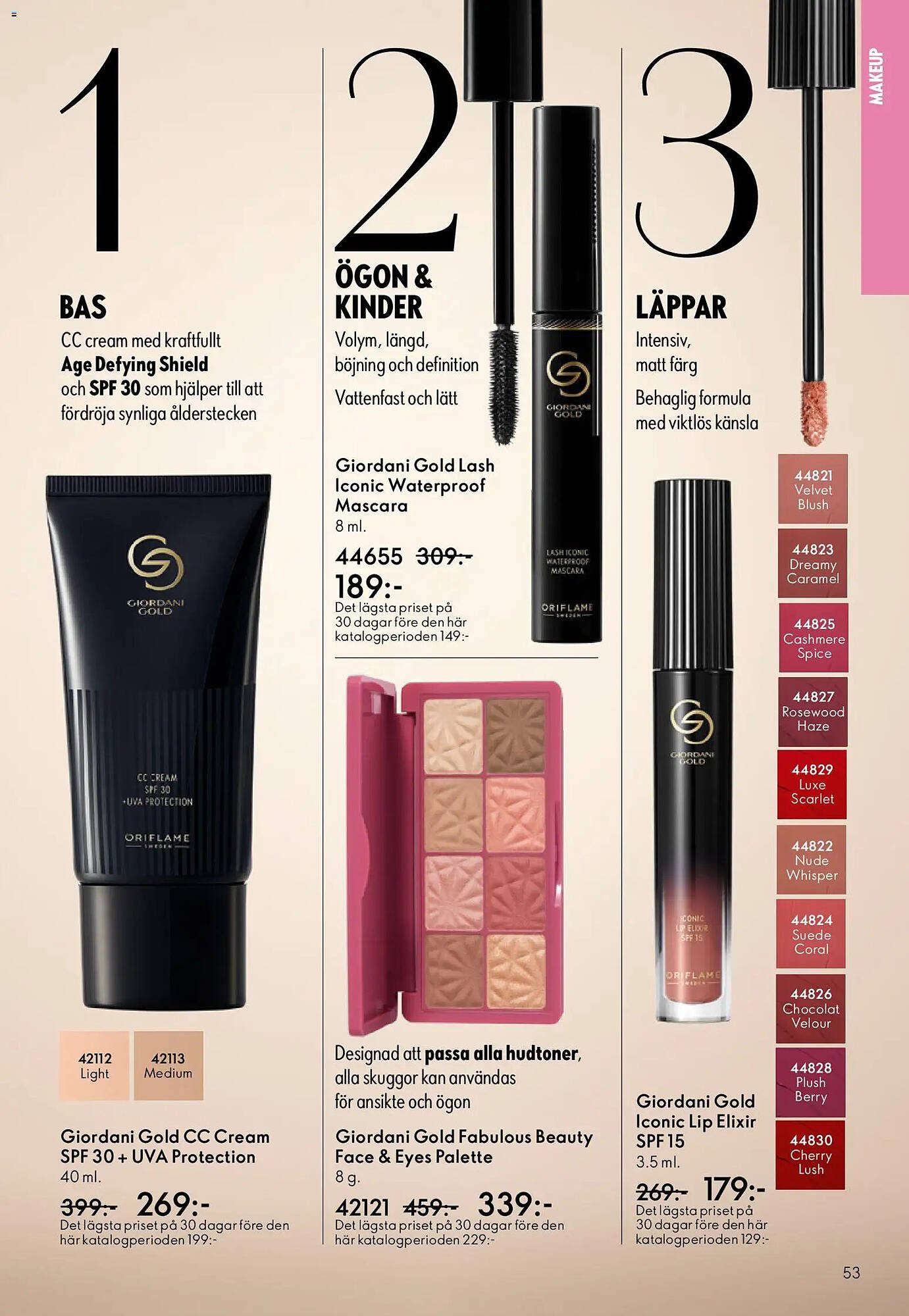 Oriflame reklamblad