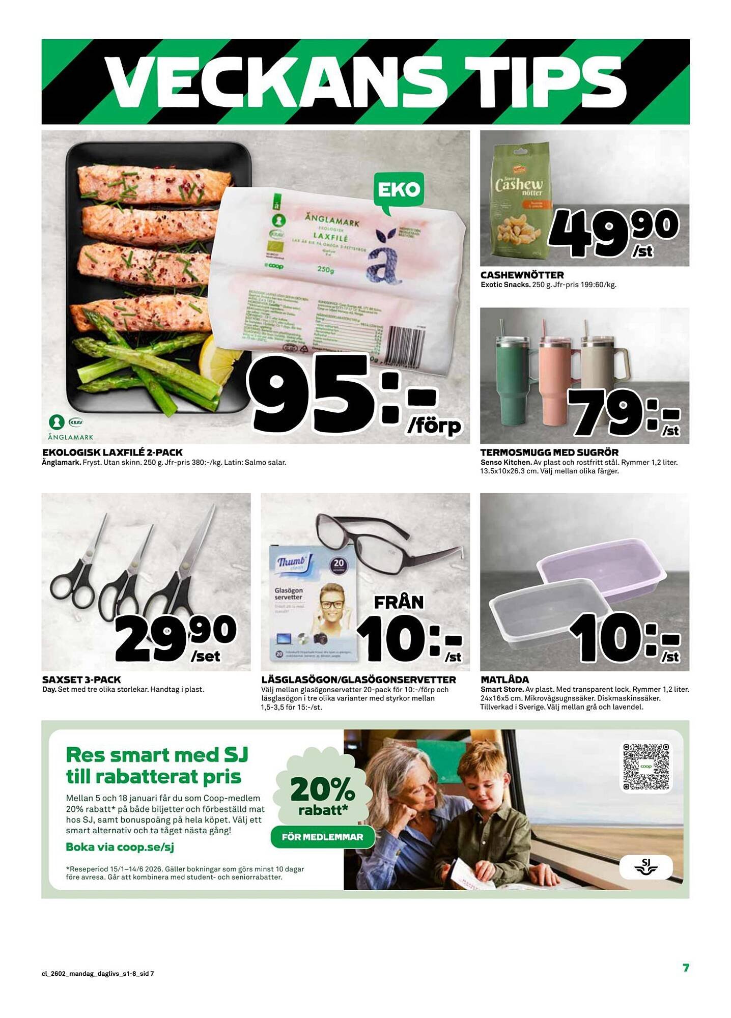 Coop Daglivs reklamblad
