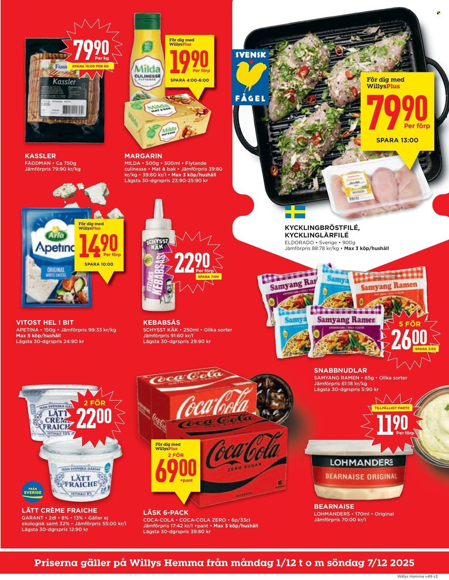 Willys reklamblad (2025-12-01 - 2025-12-07)