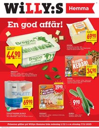 Willys reklamblad (2025-12-01 - 2025-12-07)