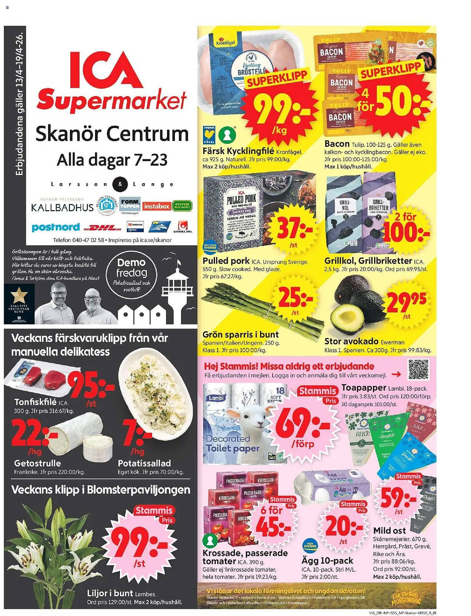 ICA Supermarket reklamblad