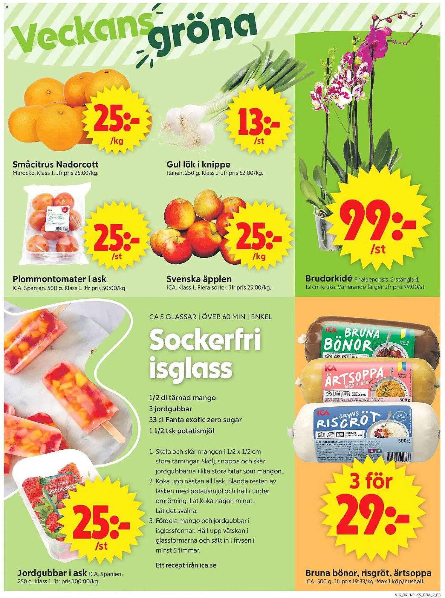 ICA Supermarket reklamblad