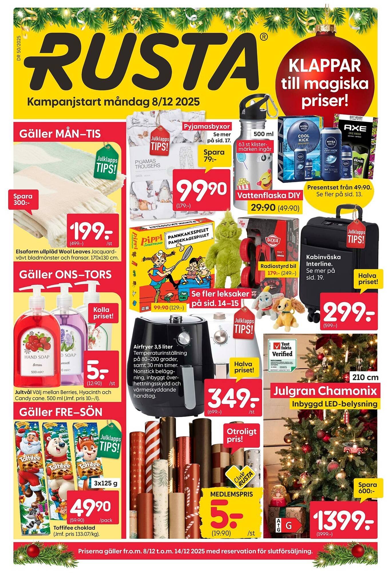 Rusta reklamblad (2025-12-08 - 2025-12-14)