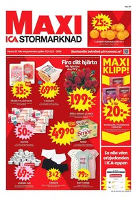 ICA Maxi reklamblad