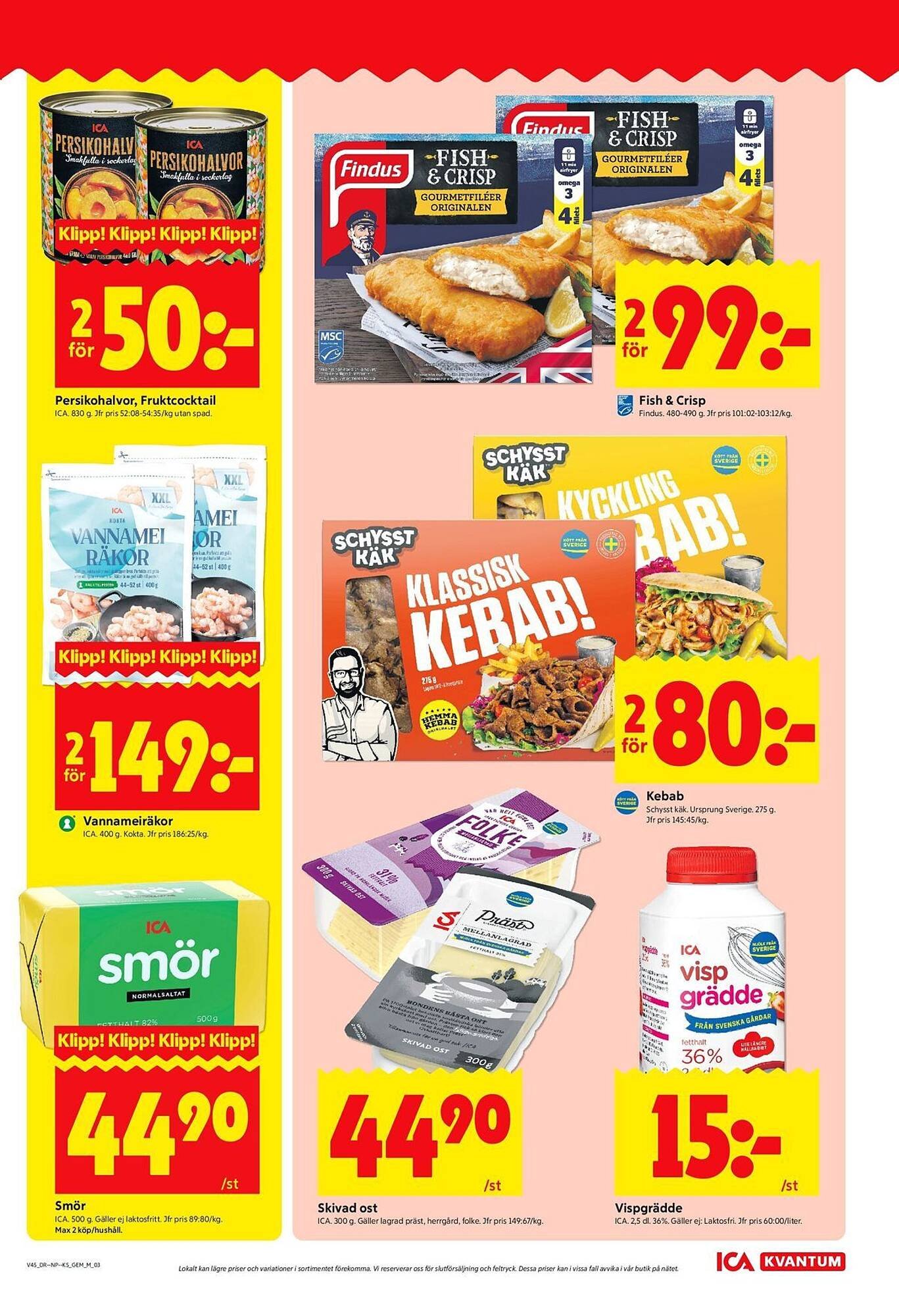 ICA Kvantum reklamblad (2025-11-03 - 2025-11-09)