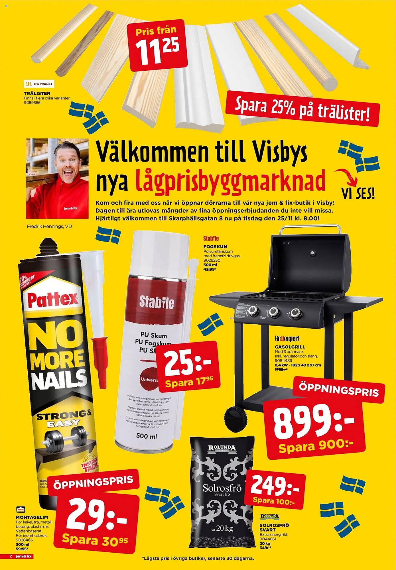 Jem&amp;Fix reklamblad