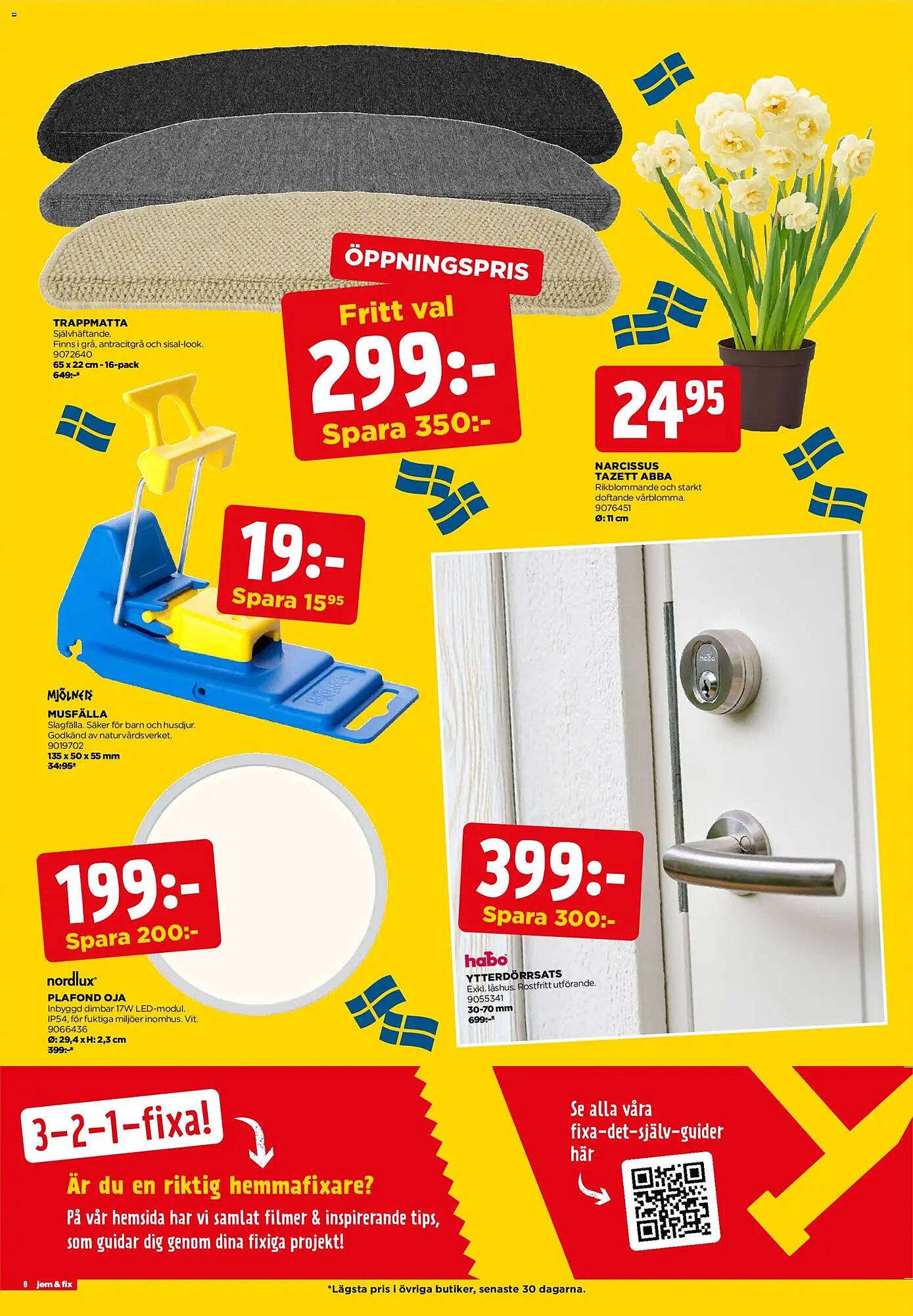 Jem&amp;Fix reklamblad