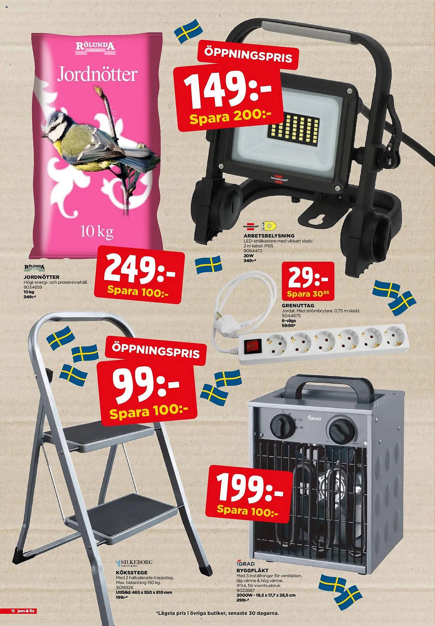 Jem&amp;Fix reklamblad