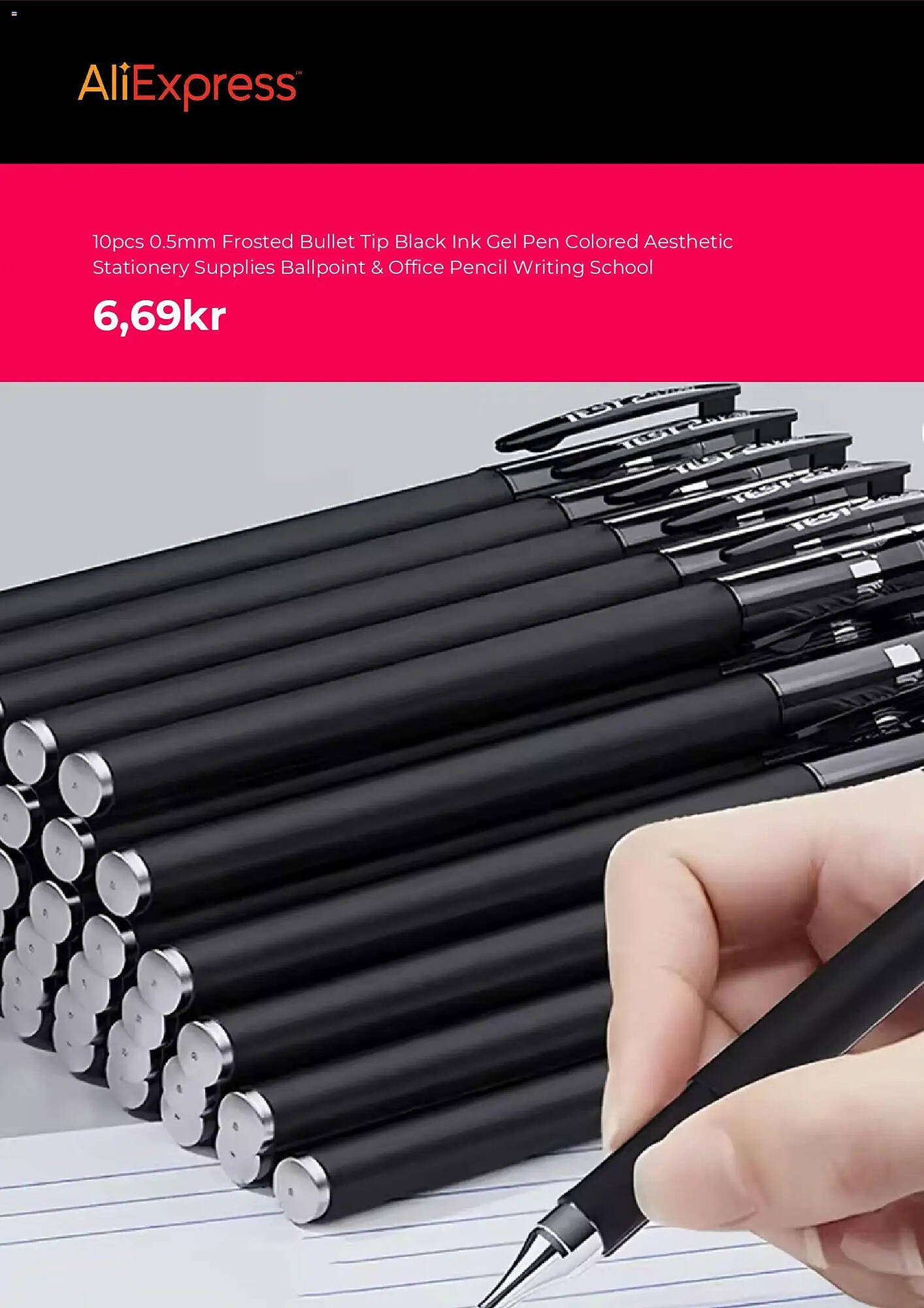 AliExpress reklamblad