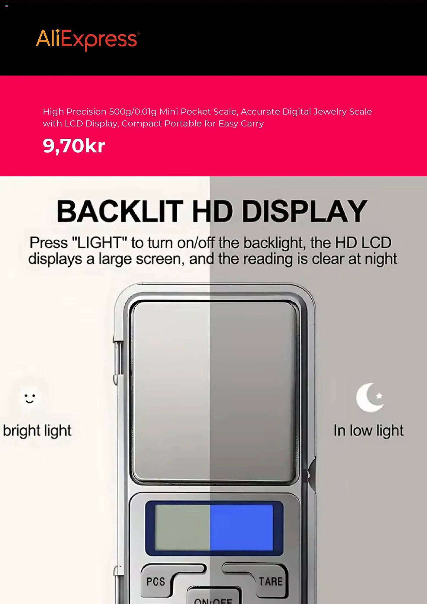 AliExpress reklamblad