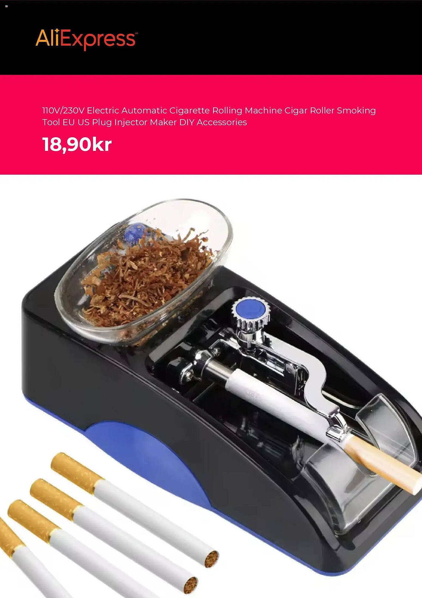 AliExpress reklamblad