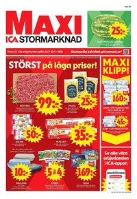 ICA Maxi reklamblad